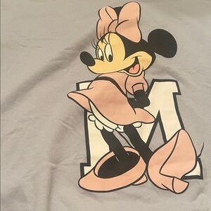 XL Minnie Mouse Blue Sweater